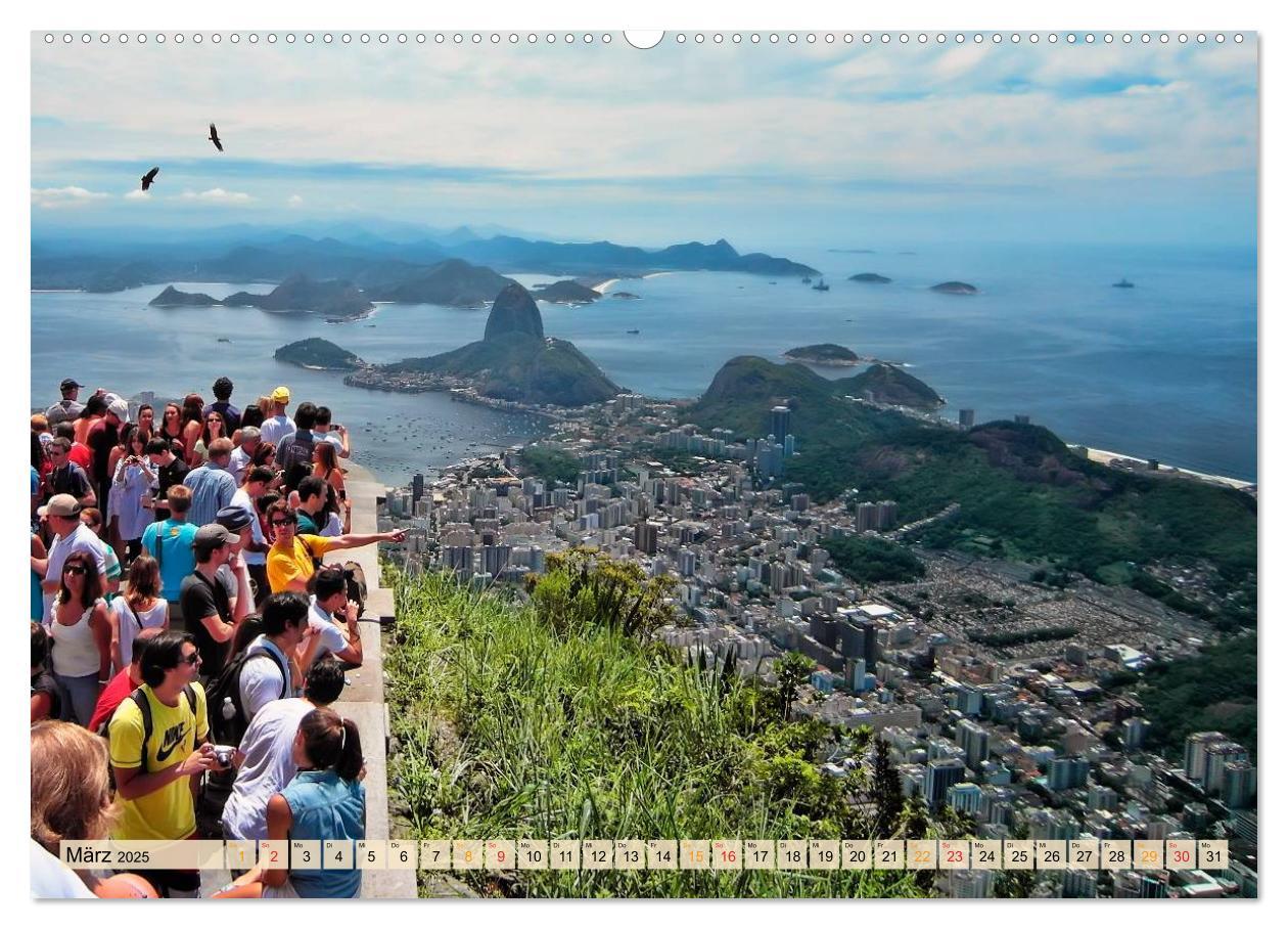 Bild: 9783435460113 | Rio de Janeiro, Stadt des Sonnenscheins (Wandkalender 2025 DIN A2...