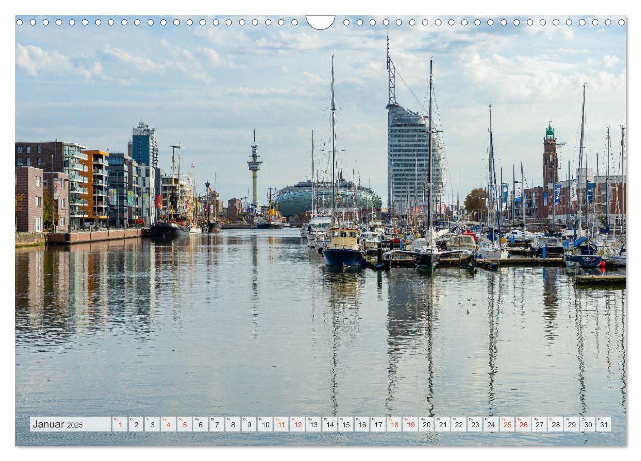 Bild: 9783435182381 | Bremerhaven Stadtansichten (Wandkalender 2025 DIN A3 quer),...