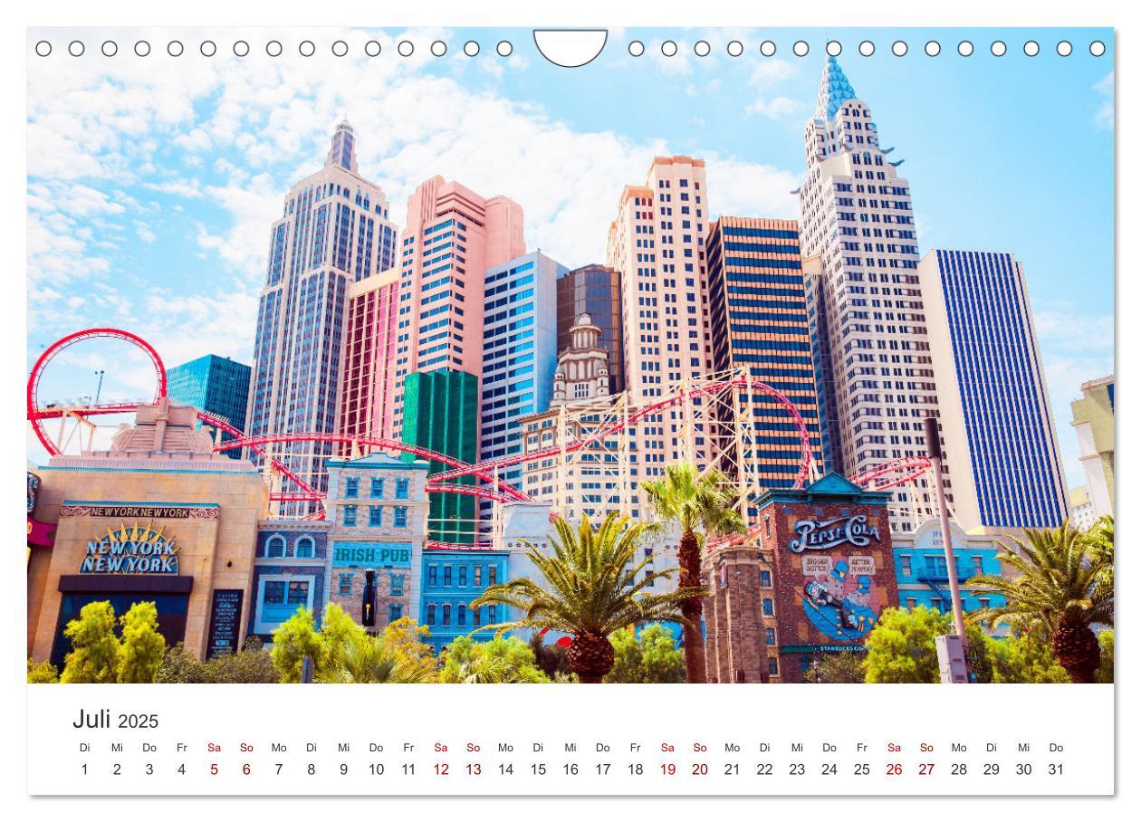 Bild: 9783435008261 | Las Vegas - Spiel, Spaß und Glück (Wandkalender 2025 DIN A4 quer),...