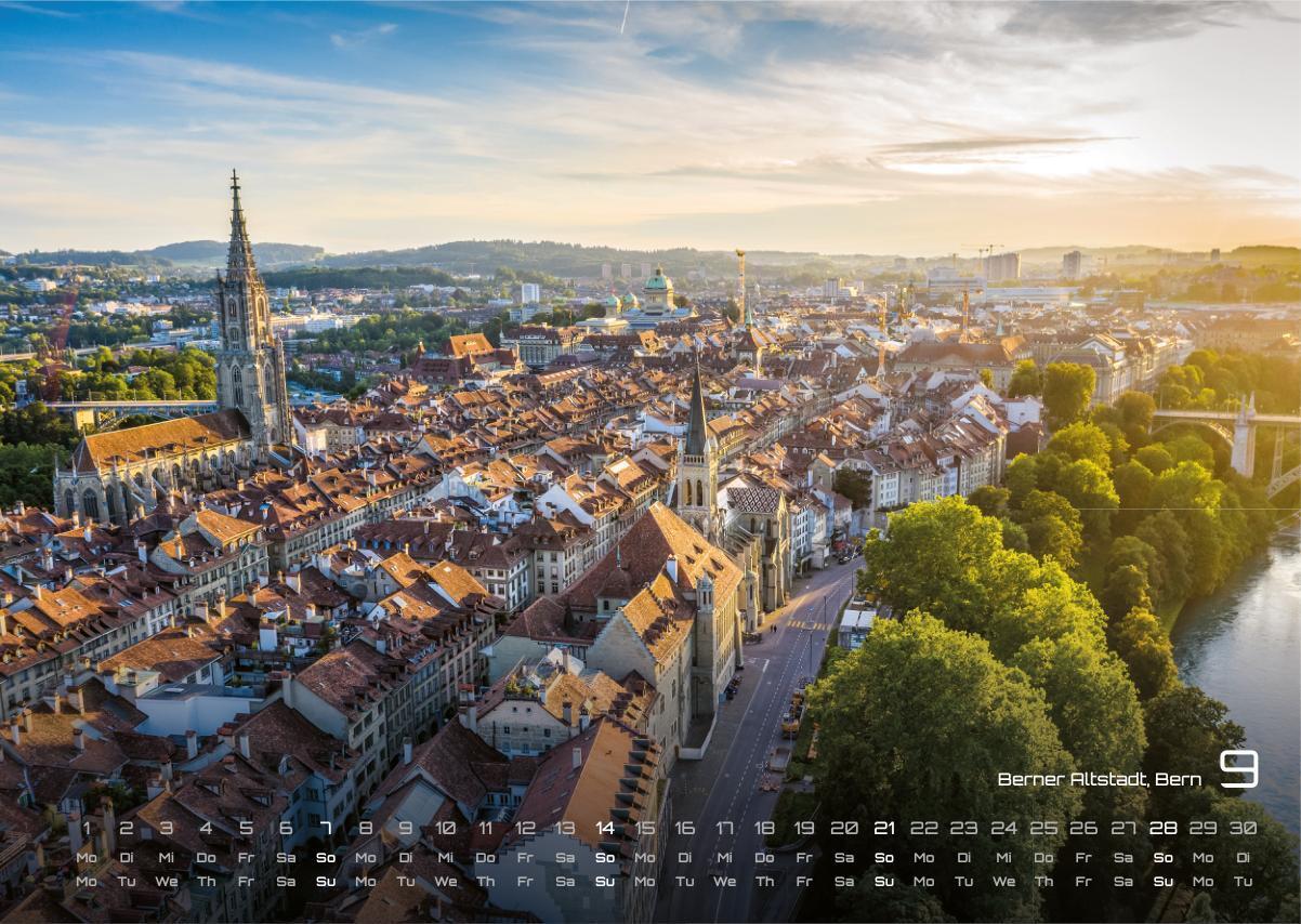 Bild: 9783986734367 | Schweiz - 2025 - Kalender DIN A3 | GP-Fever.de | Kalender | 15 S.