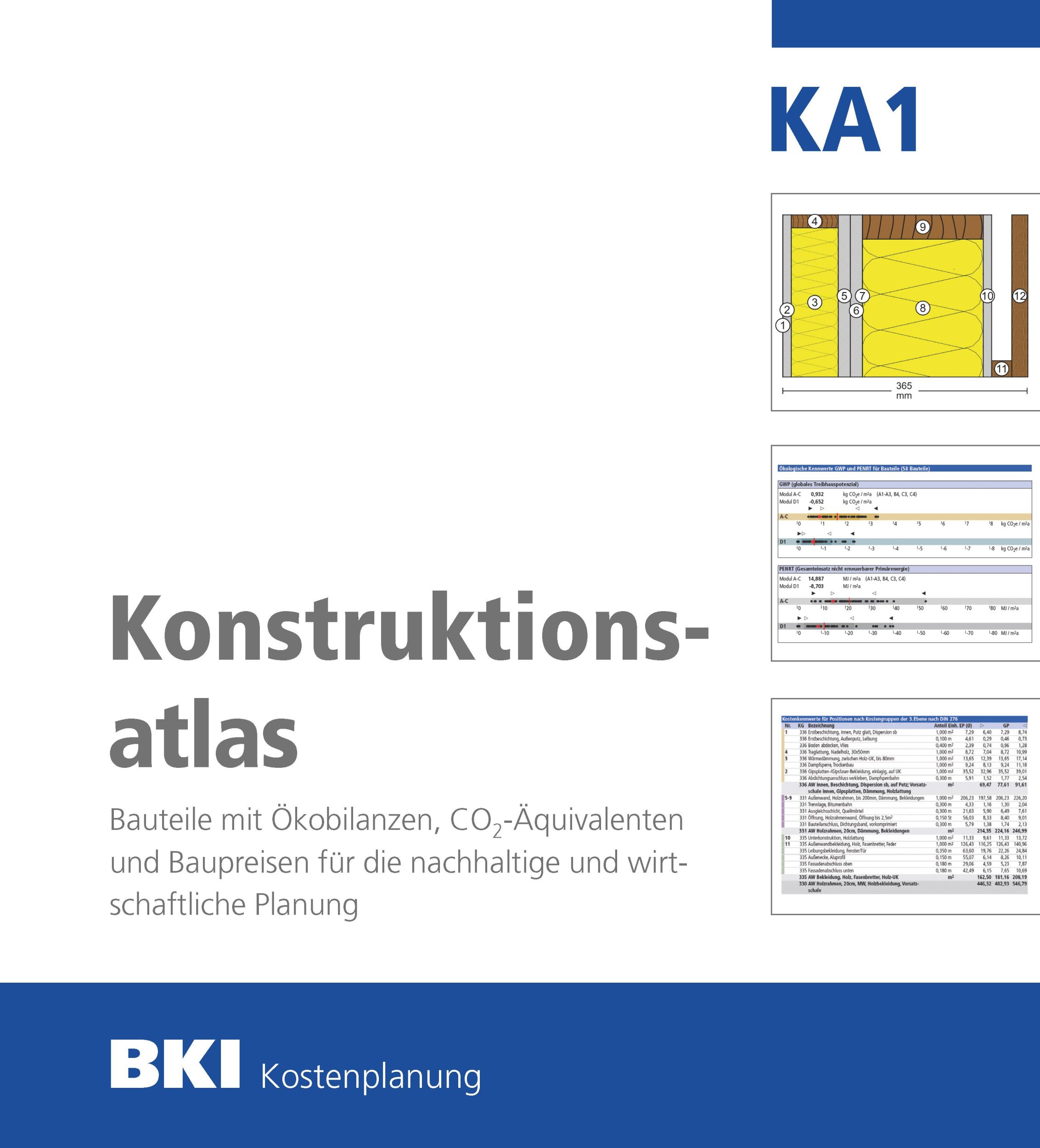 Cover: 9783481046736 | BKI Konstruktionsatlas KA1 | Taschenbuch | 512 S. | Deutsch | 2023