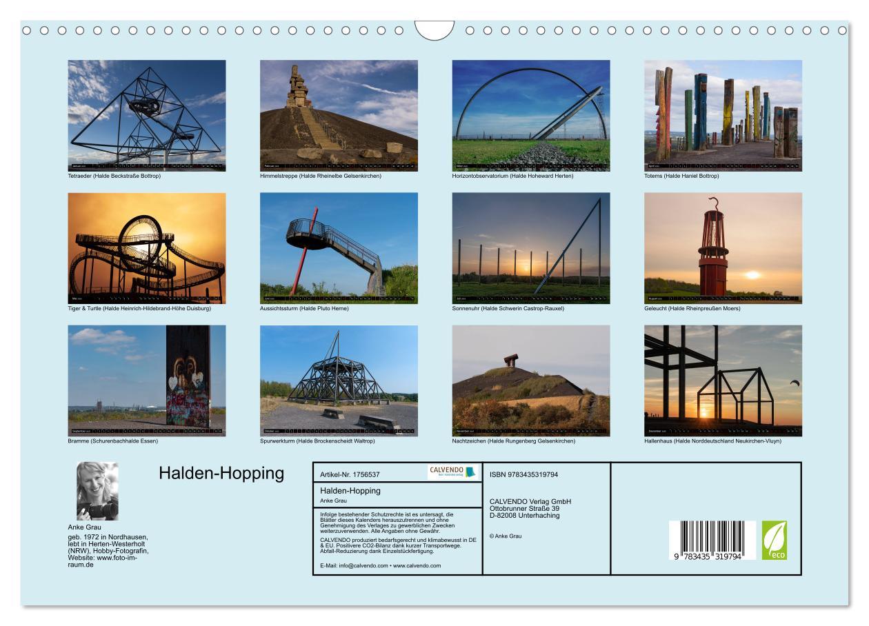 Bild: 9783435319794 | Halden-Hopping (Wandkalender 2025 DIN A3 quer), CALVENDO...