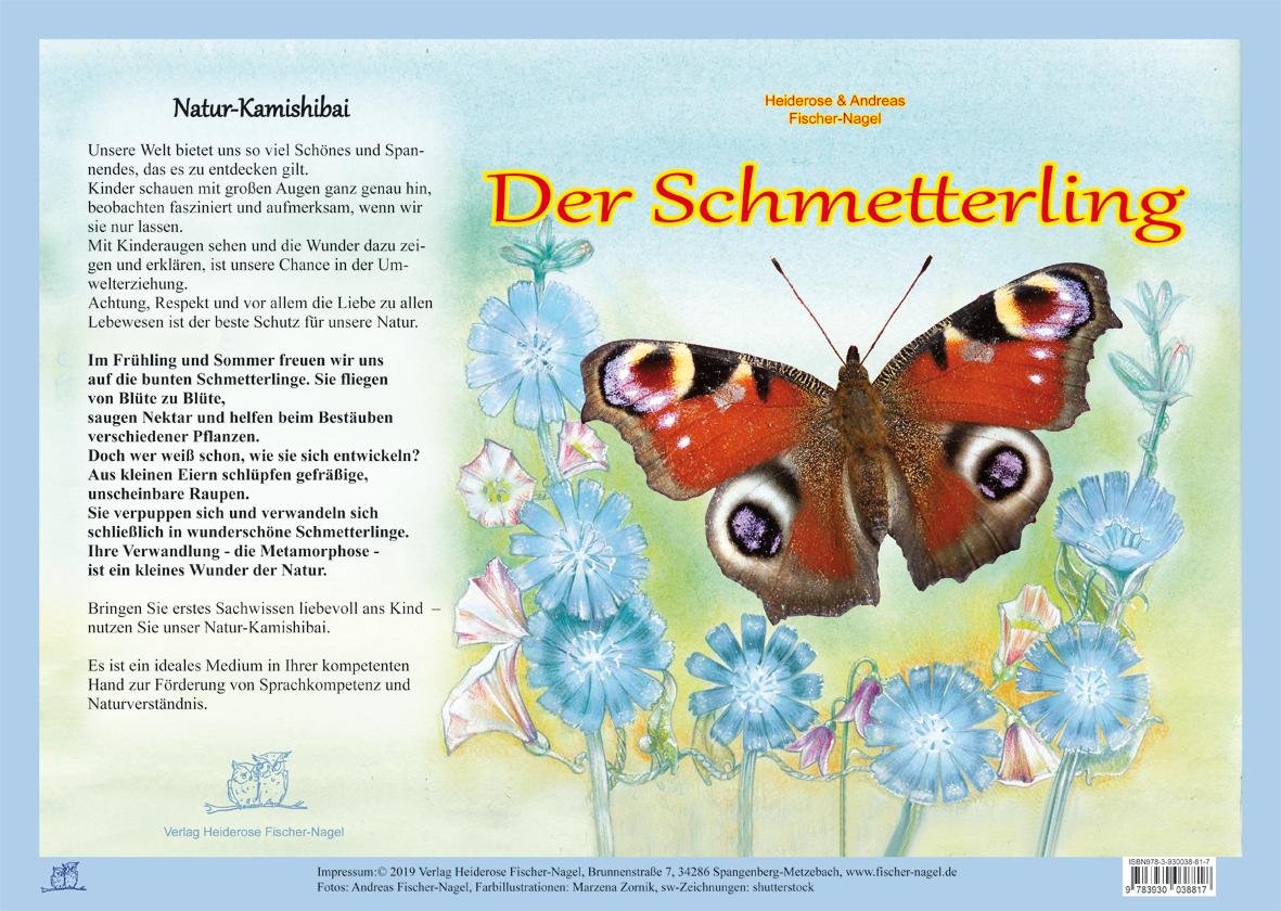 Cover: 9783930038817 | Natur-Kamishibai - Der Schmetterling | Natur-Kamishibai | Box | 24 S.