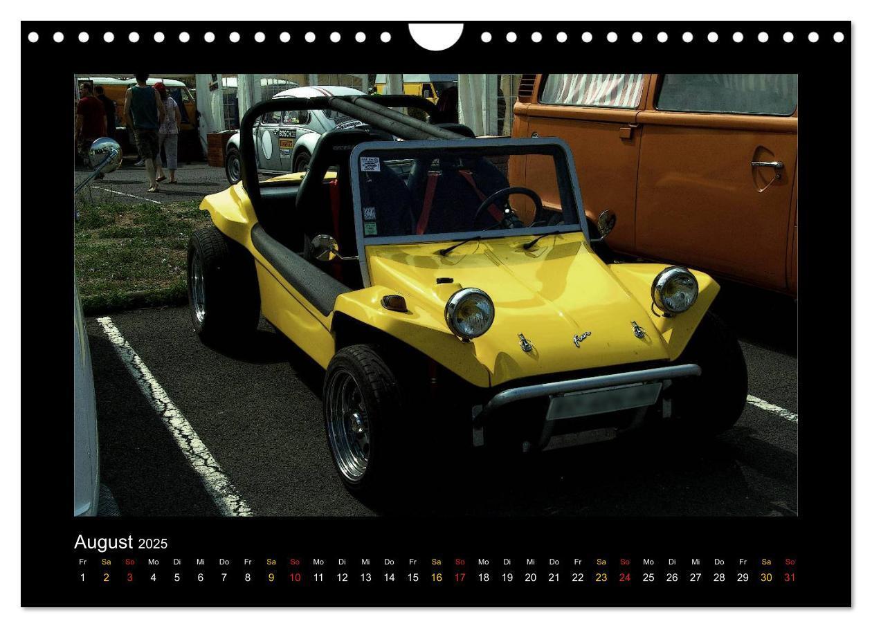 Bild: 9783435593019 | Buggys - die Kultautos der 80er (Wandkalender 2025 DIN A4 quer),...