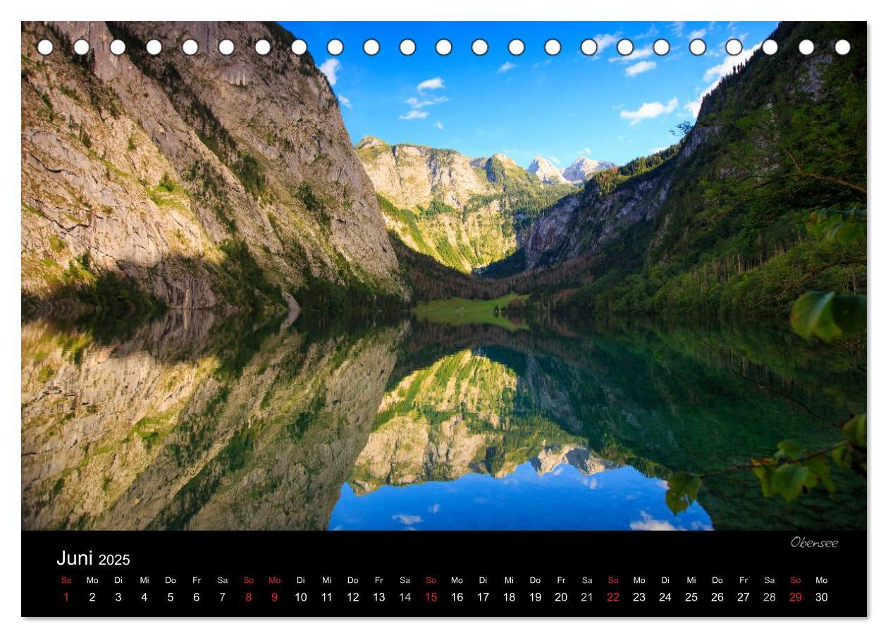 Bild: 9783435786237 | Berchtesgadener Land (Tischkalender 2025 DIN A5 quer), CALVENDO...