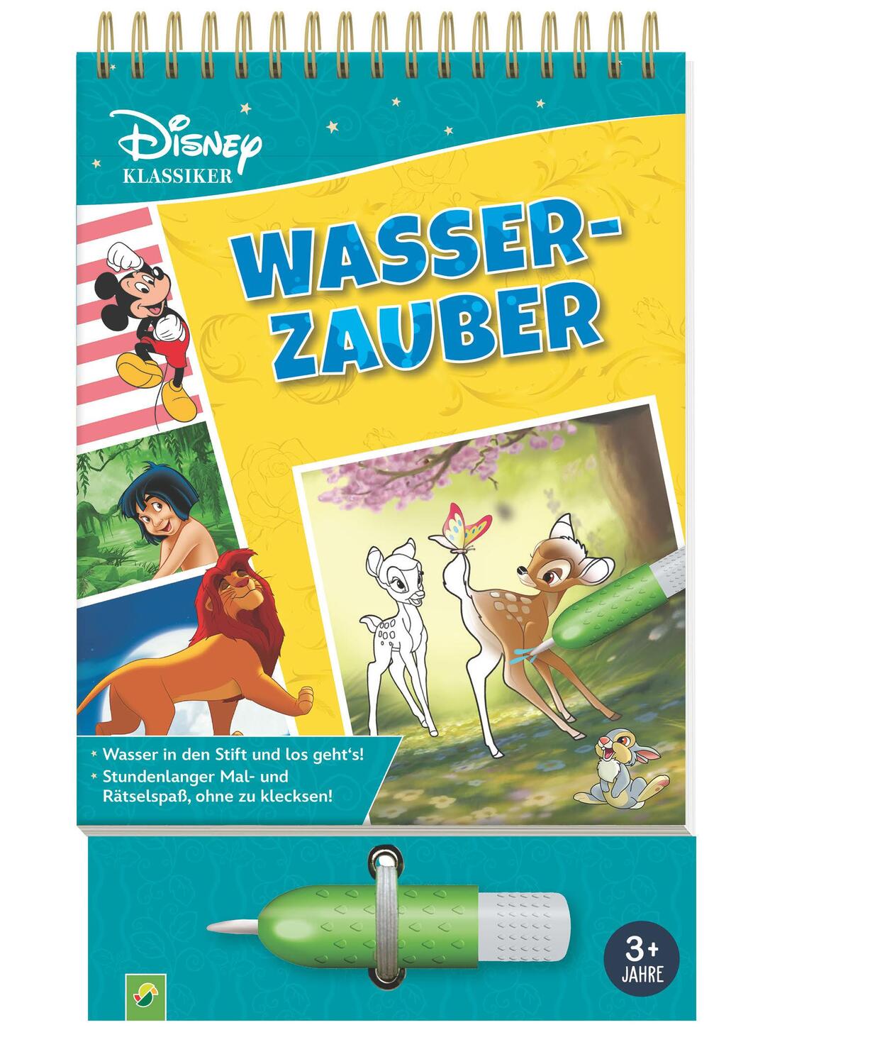 Cover: 9783849945282 | Disney Klassiker Wasserzauber - einfach mit Wasser malen! | Verlag