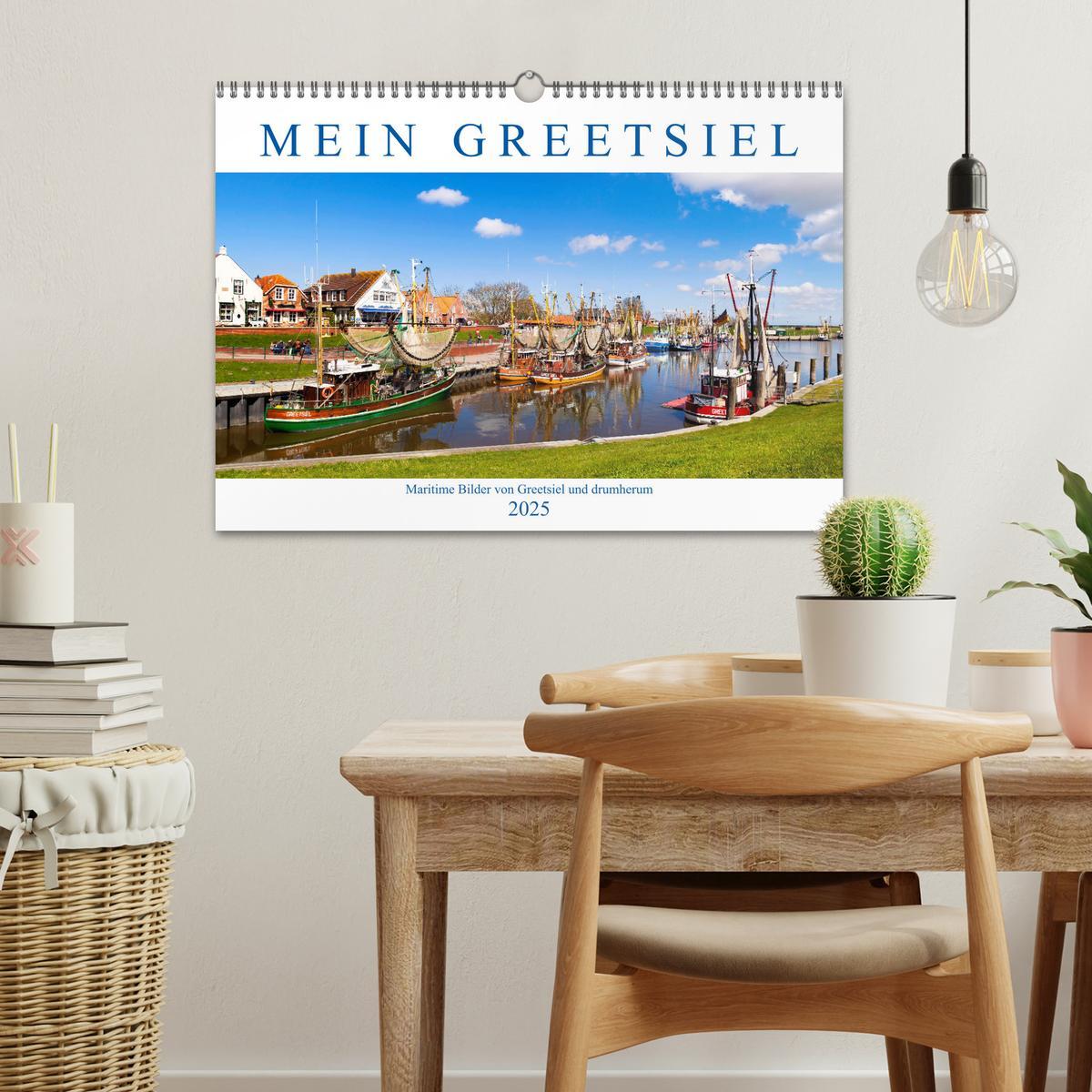 Bild: 9783435332779 | Mein Greetsiel (Wandkalender 2025 DIN A3 quer), CALVENDO...