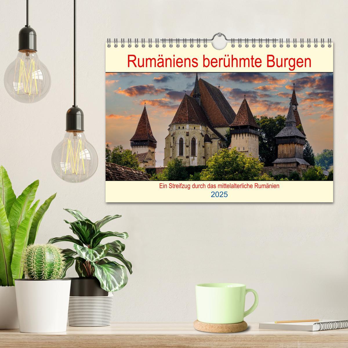 Bild: 9783383993206 | Rumäniens berühmte Burgen (Wandkalender 2025 DIN A4 quer), CALVENDO...