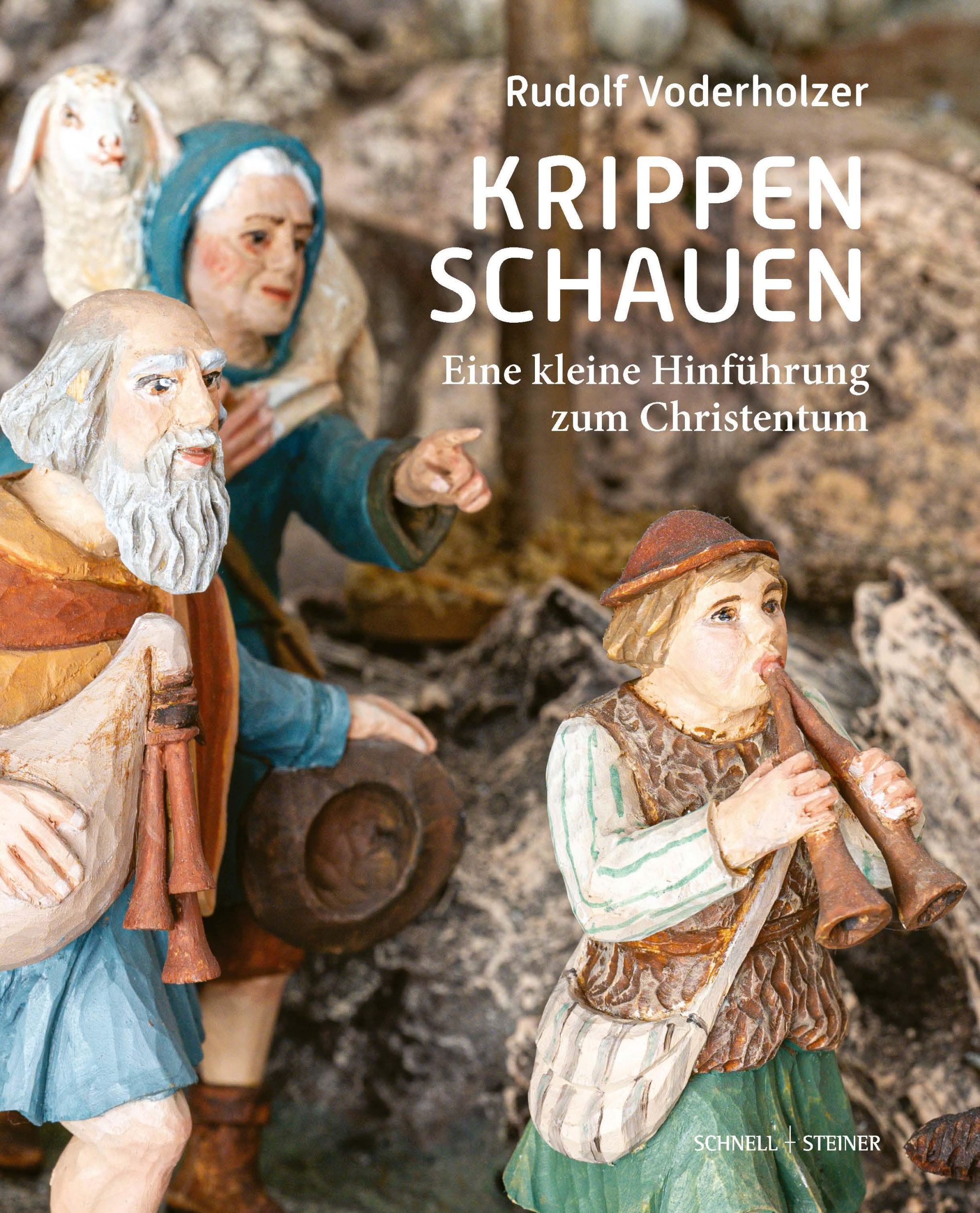 Cover: 9783795439989 | Krippenschauen | Eine kleine Hinführung zum Christentum | Voderholzer