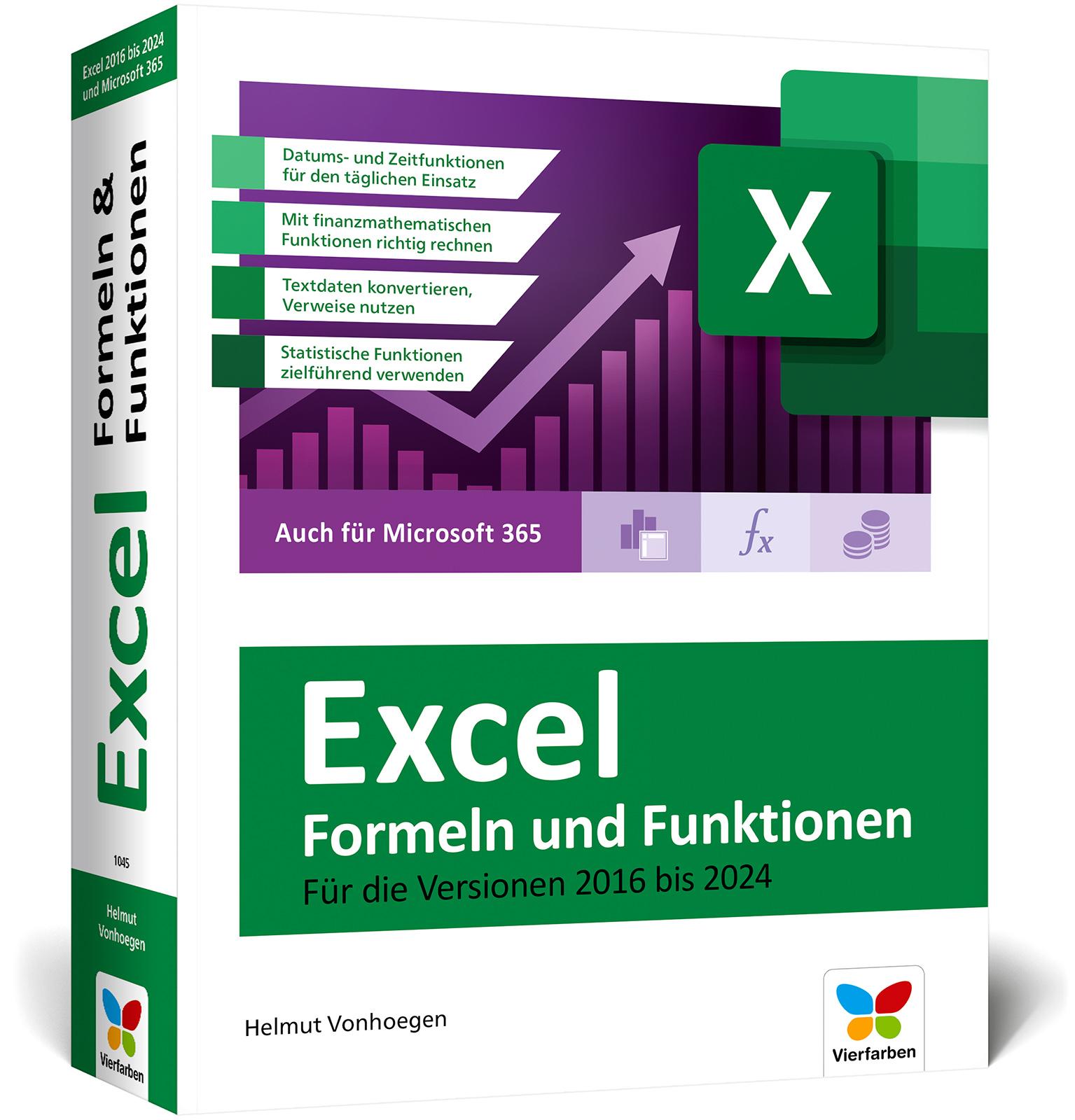 Cover: 9783842110458 | Excel - Formeln und Funktionen | Helmut Vonhoegen | Taschenbuch | 2025