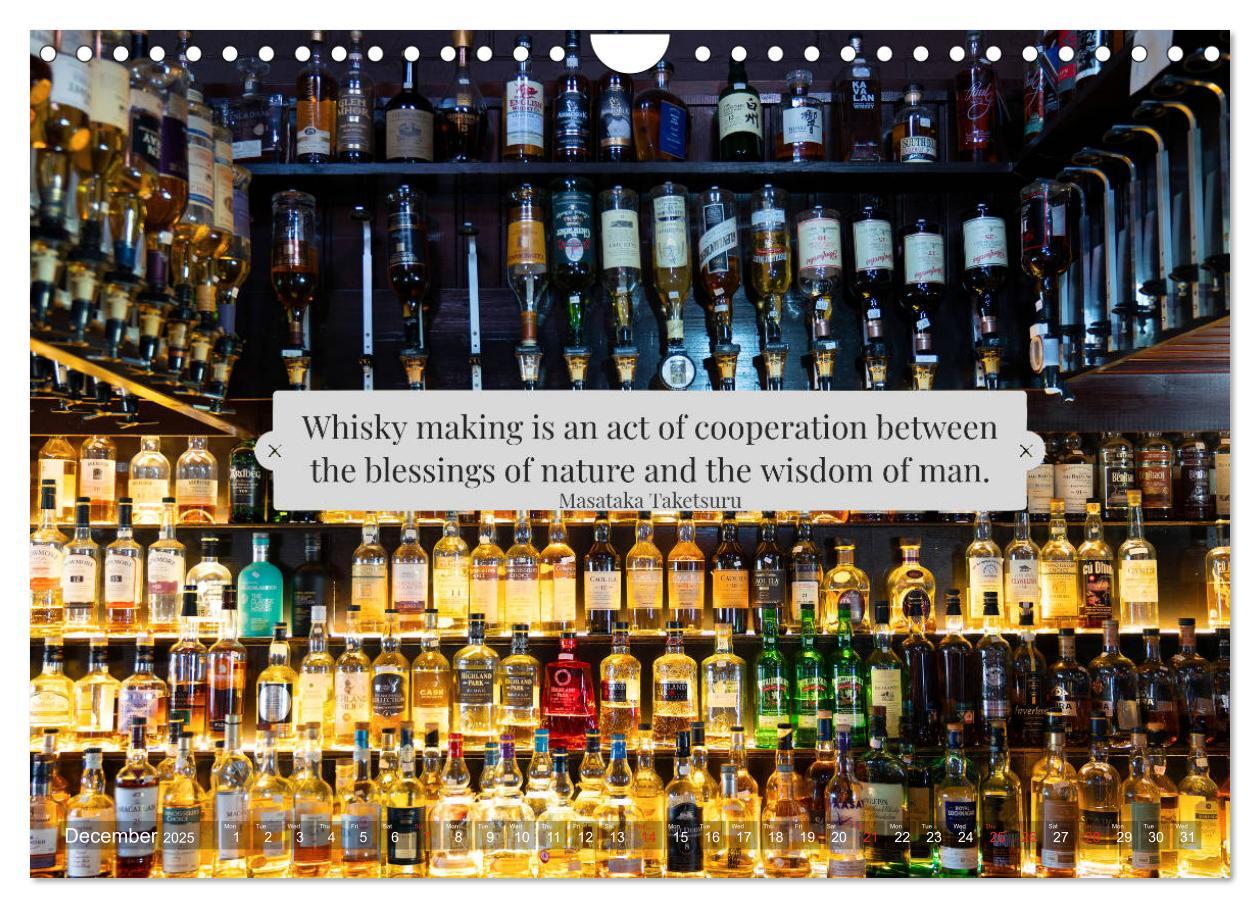 Bild: 9781325941568 | Wonderful Whisky Wisdom (Wall Calendar 2025 DIN A4 landscape),...