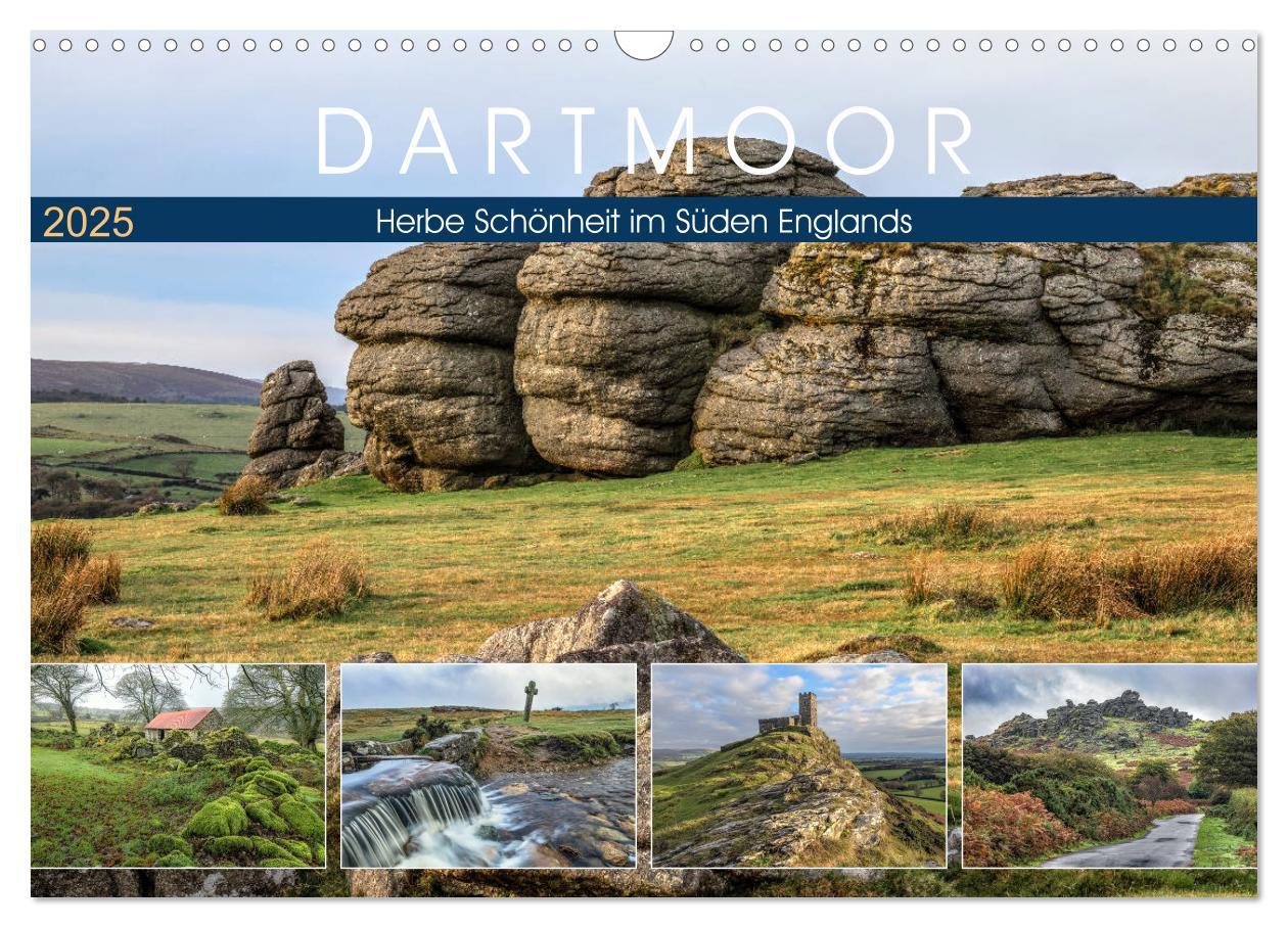 Cover: 9783435342792 | Dartmoor, herbe Schönheit im Süden Englands (Wandkalender 2025 DIN...