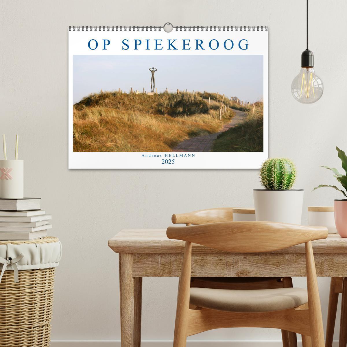 Bild: 9783435351503 | OP SPIEKEROOG (Wandkalender 2025 DIN A3 quer), CALVENDO Monatskalender