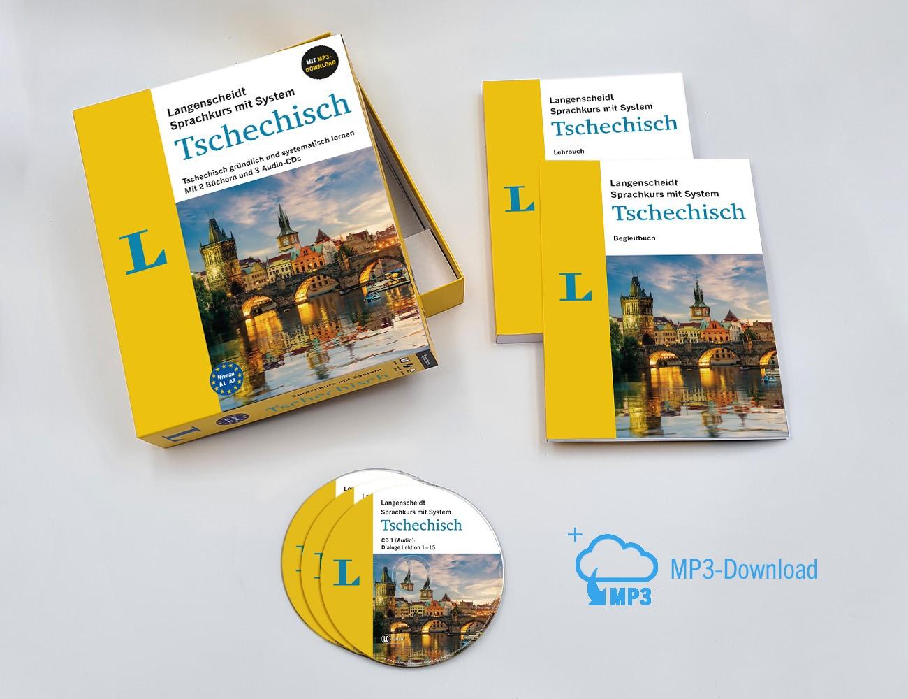 Bild: 9783125635975 | Langenscheidt Sprachkurs mit System Tschechisch | Buch | 288 S. | 2024