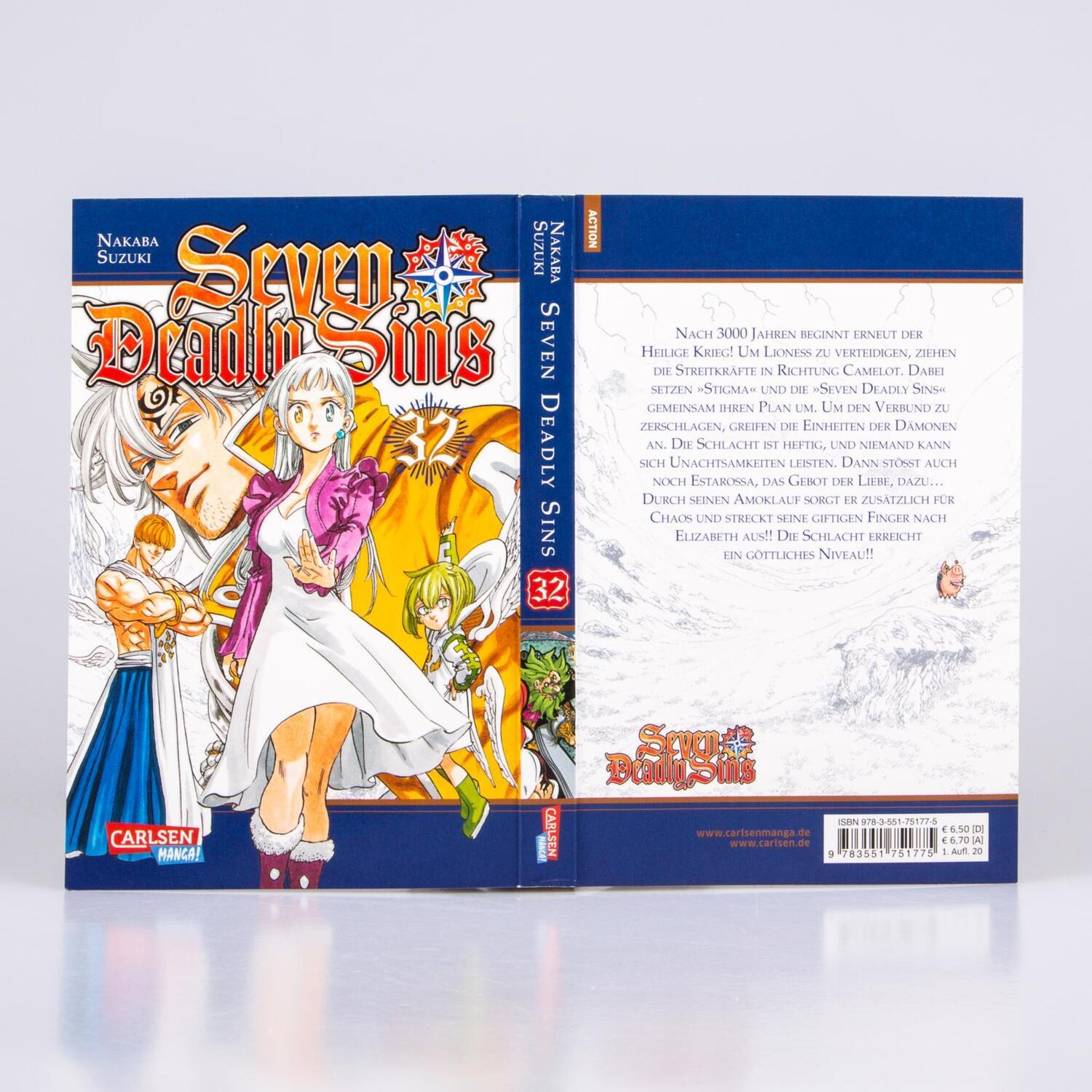 Bild: 9783551751775 | Seven Deadly Sins 32 | Mittelalterliche Fantasy-Action mit Witz | Buch