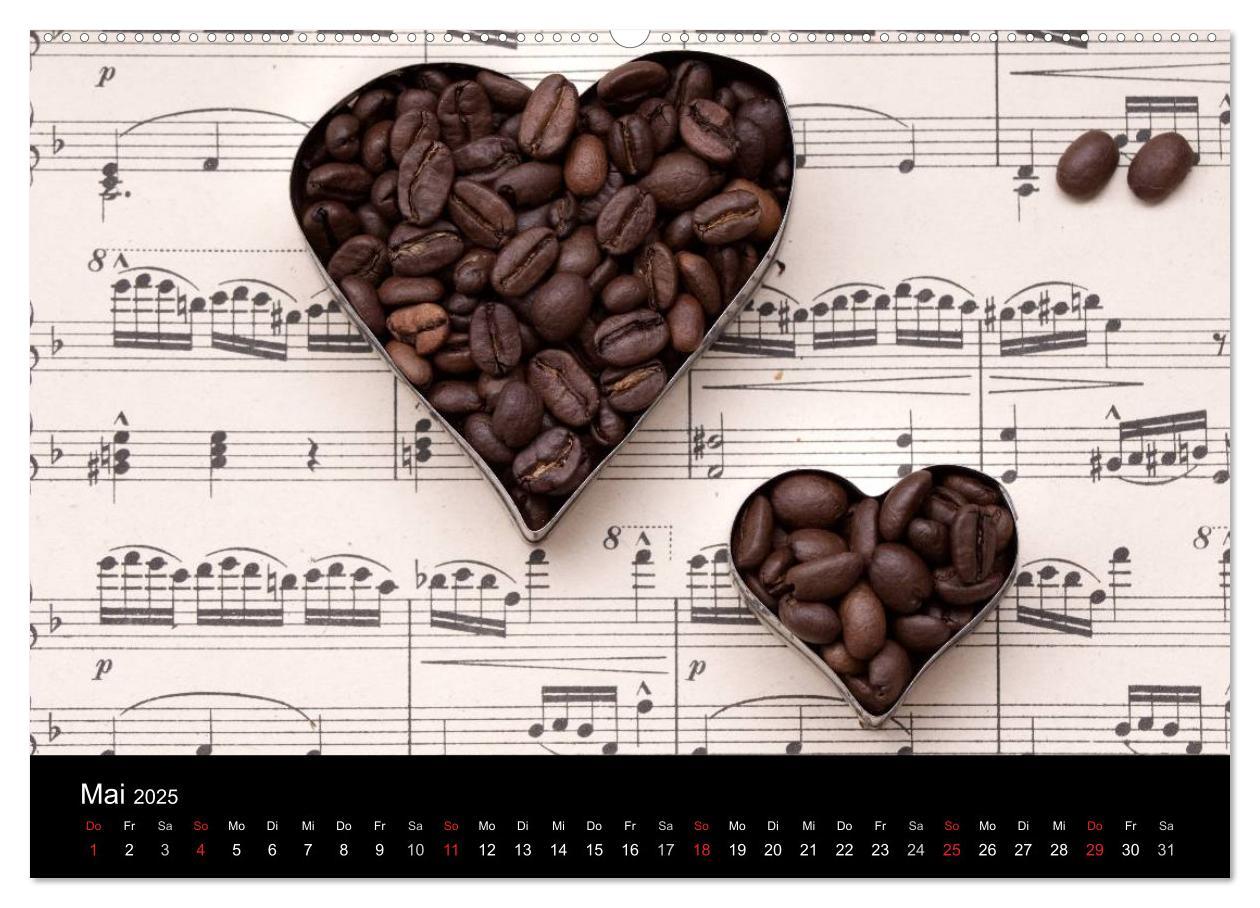 Bild: 9783435784400 | Kaffee &amp; Schokolade (Wandkalender 2025 DIN A2 quer), CALVENDO...