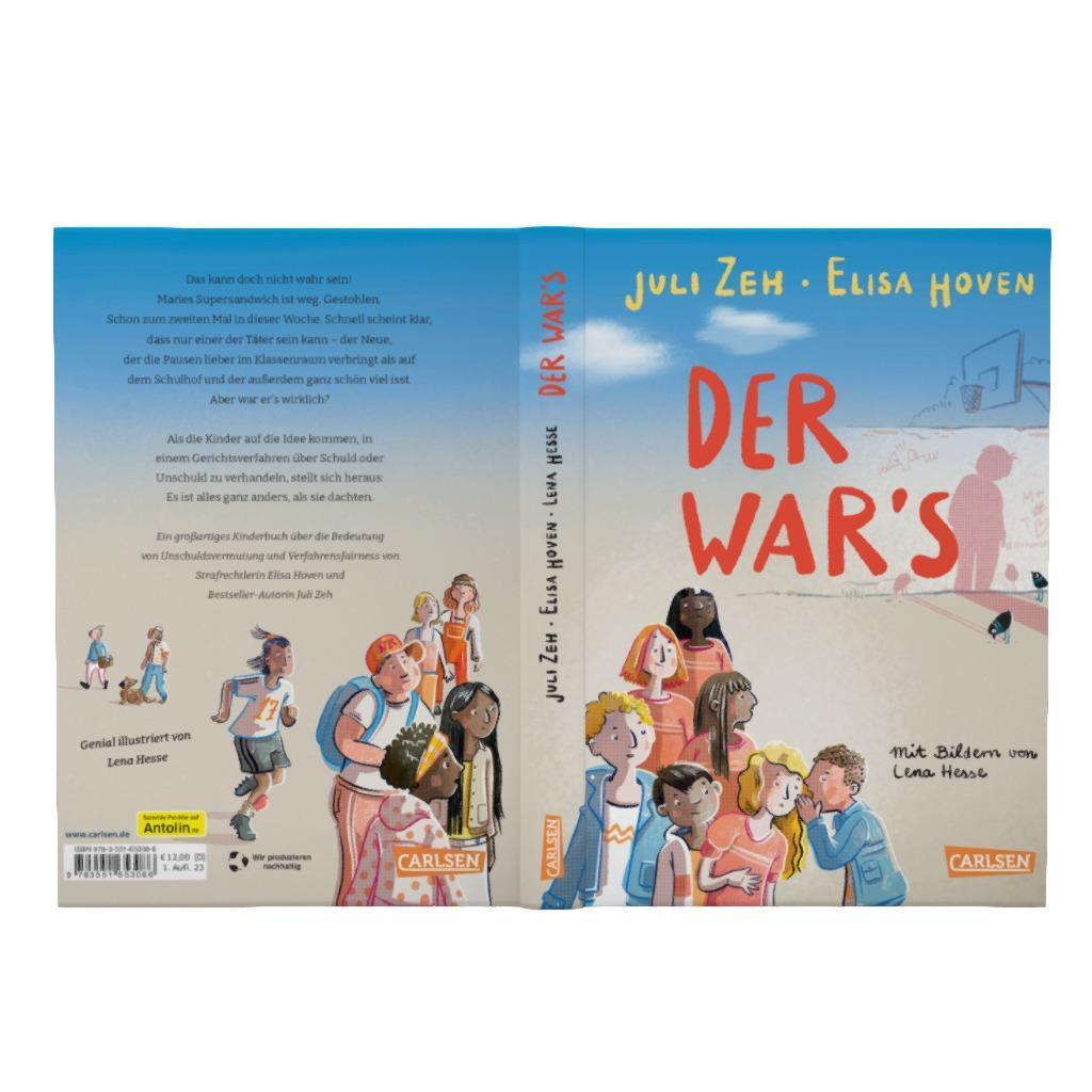 Bild: 9783551653086 | Der war's | Juli Zeh (u. a.) | Buch | 160 S. | Deutsch | 2023