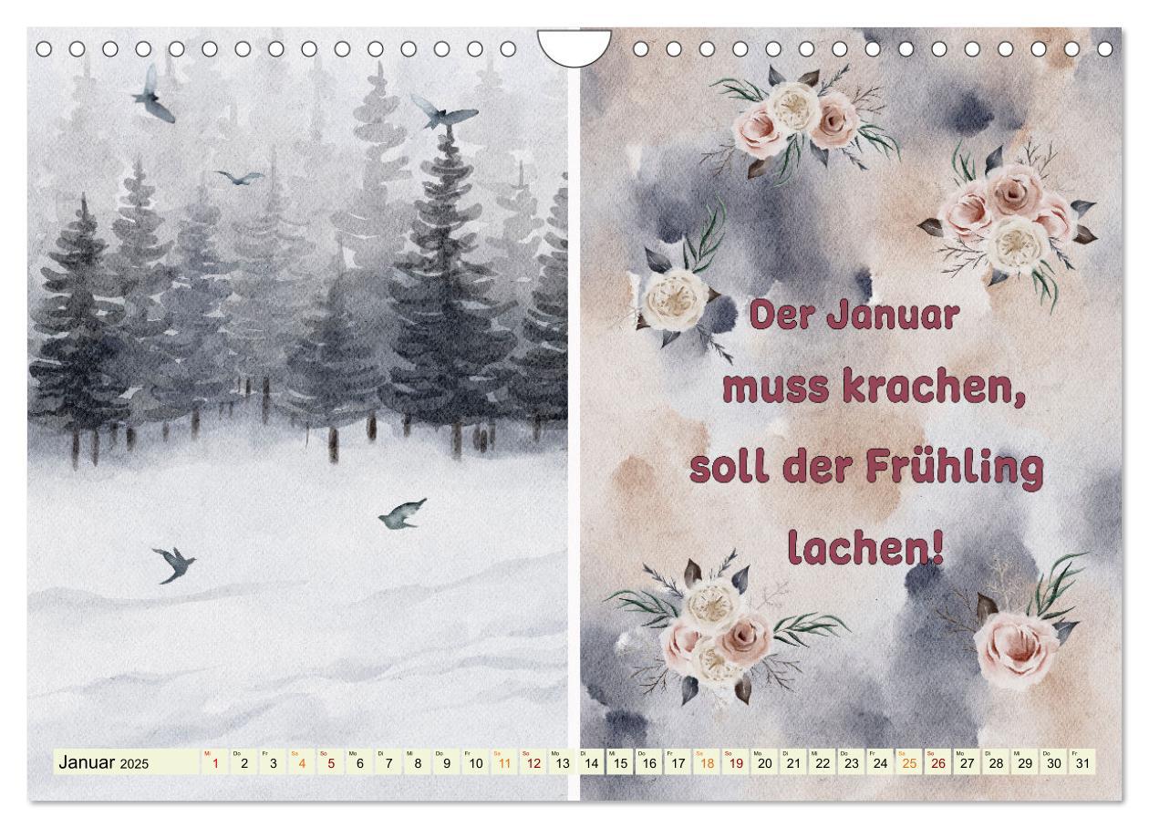 Bild: 9783435080571 | Regeln für das Wetter (Wandkalender 2025 DIN A4 quer), CALVENDO...