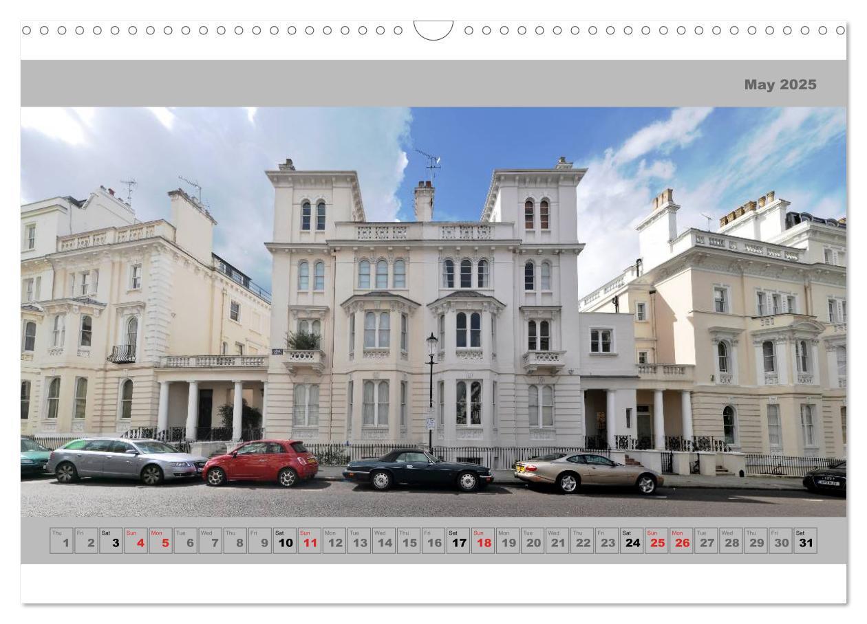 Bild: 9781325995875 | London Street Fronts 2025 / UK-Version (Wall Calendar 2025 DIN A3...