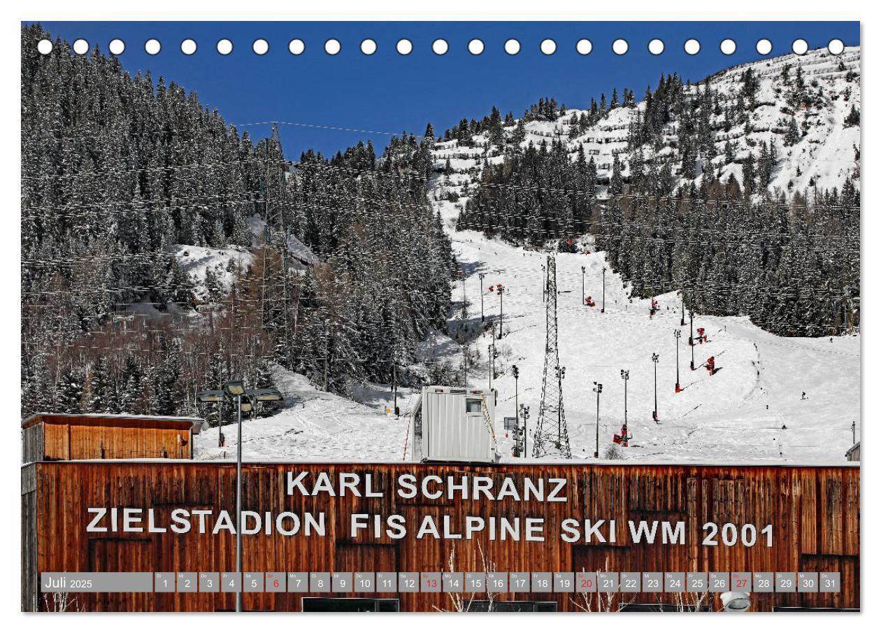 Bild: 9783435159178 | St. Anton am Arlberg (Tischkalender 2025 DIN A5 quer), CALVENDO...