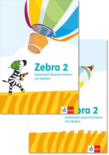 Cover: 9783122710767 | Zebra 2. Paket: Arbeitsheft Sprache Förderheft, Arbeitsheft...