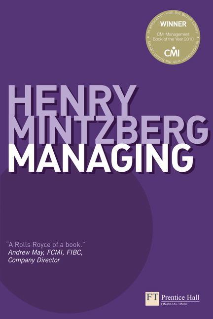 Cover: 9780273745624 | Managing | Henry Mintzberg | Taschenbuch | Kartoniert / Broschiert