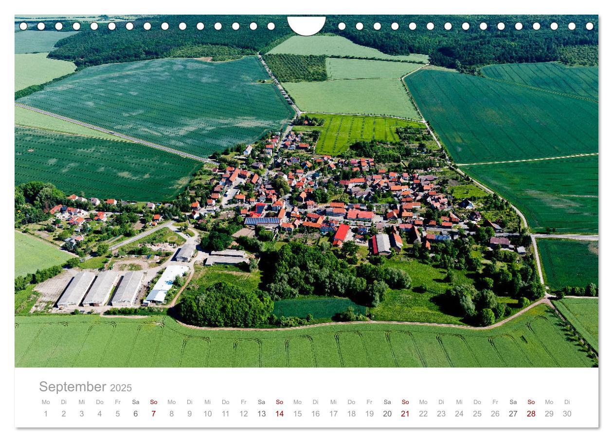 Bild: 9783435401185 | Harzvorland Luftbilder 2025 (Wandkalender 2025 DIN A4 quer),...