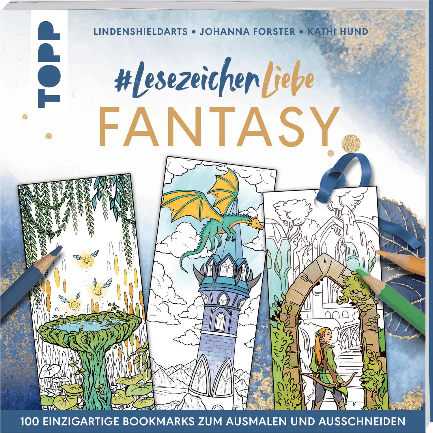 Cover: 9783735881670 | #Lesezeichenliebe Fantasy | LindenShieldARTs (u. a.) | Taschenbuch