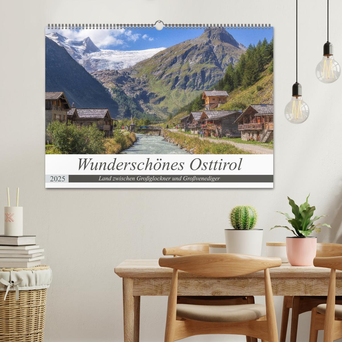 Bild: 9783435199884 | Wunderschönes Osttirol (Wandkalender 2025 DIN A2 quer), CALVENDO...