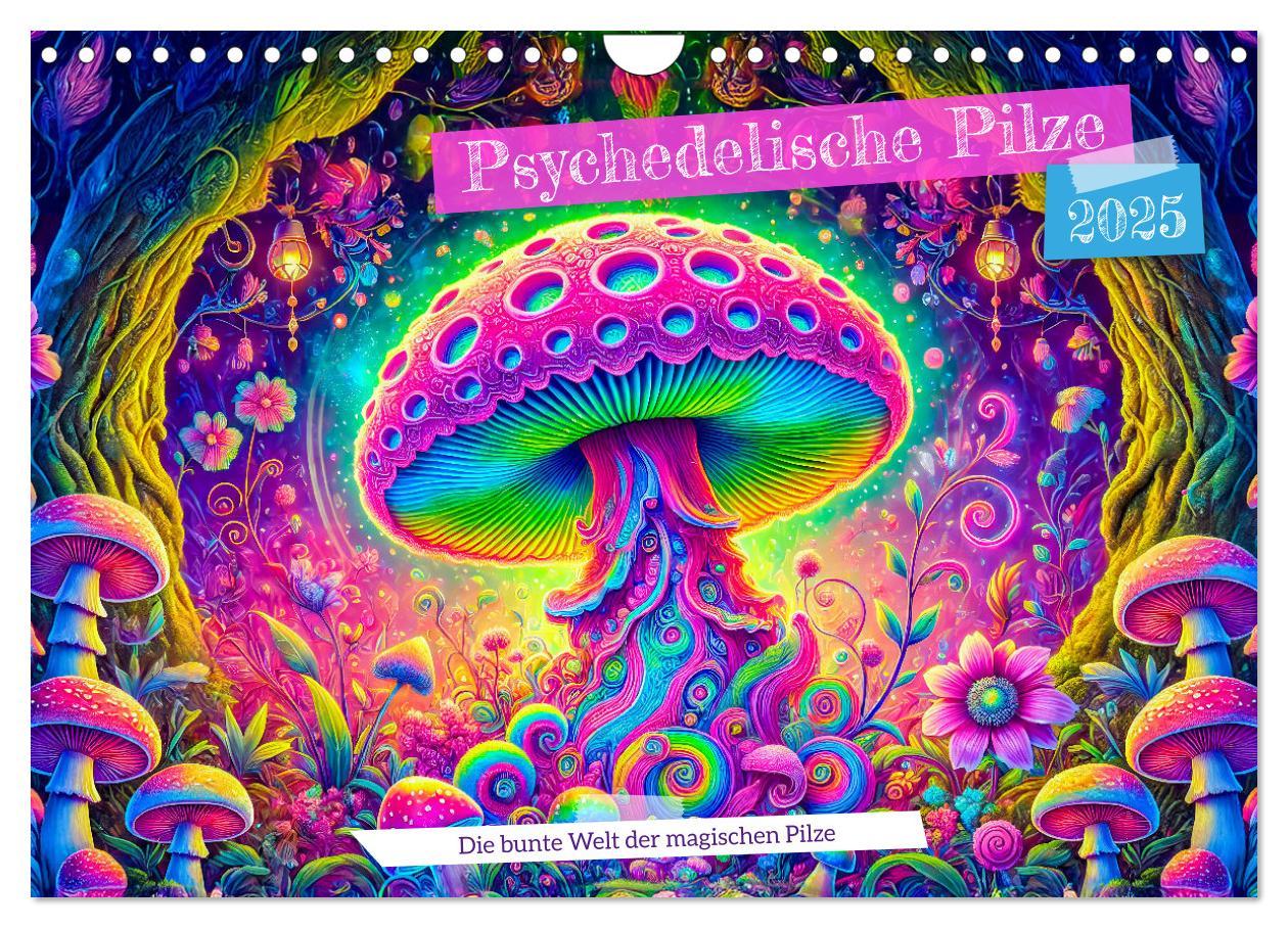 Cover: 9783457226582 | Psychedelische Pilze - Die bunte Welt der magischen Pilze...