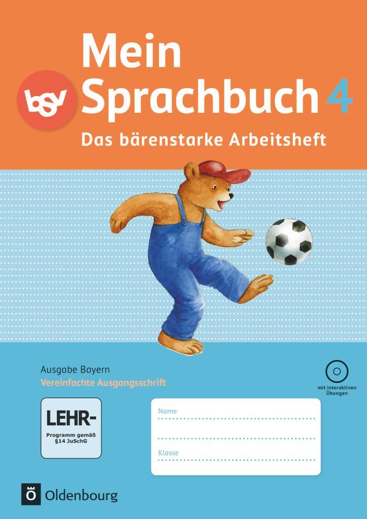 Cover: 9783762705222 | Mein Sprachbuch 4. Jahrgangsstufe. Das bärenstarke Arbeitsheft....