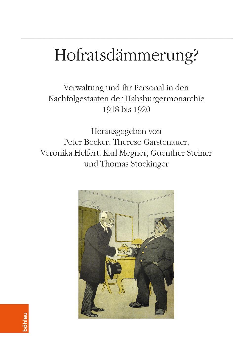 Cover: 9783205211501 | Hofratsdämmerung? | Peter Becker (u. a.) | Buch | 233 S. | Deutsch