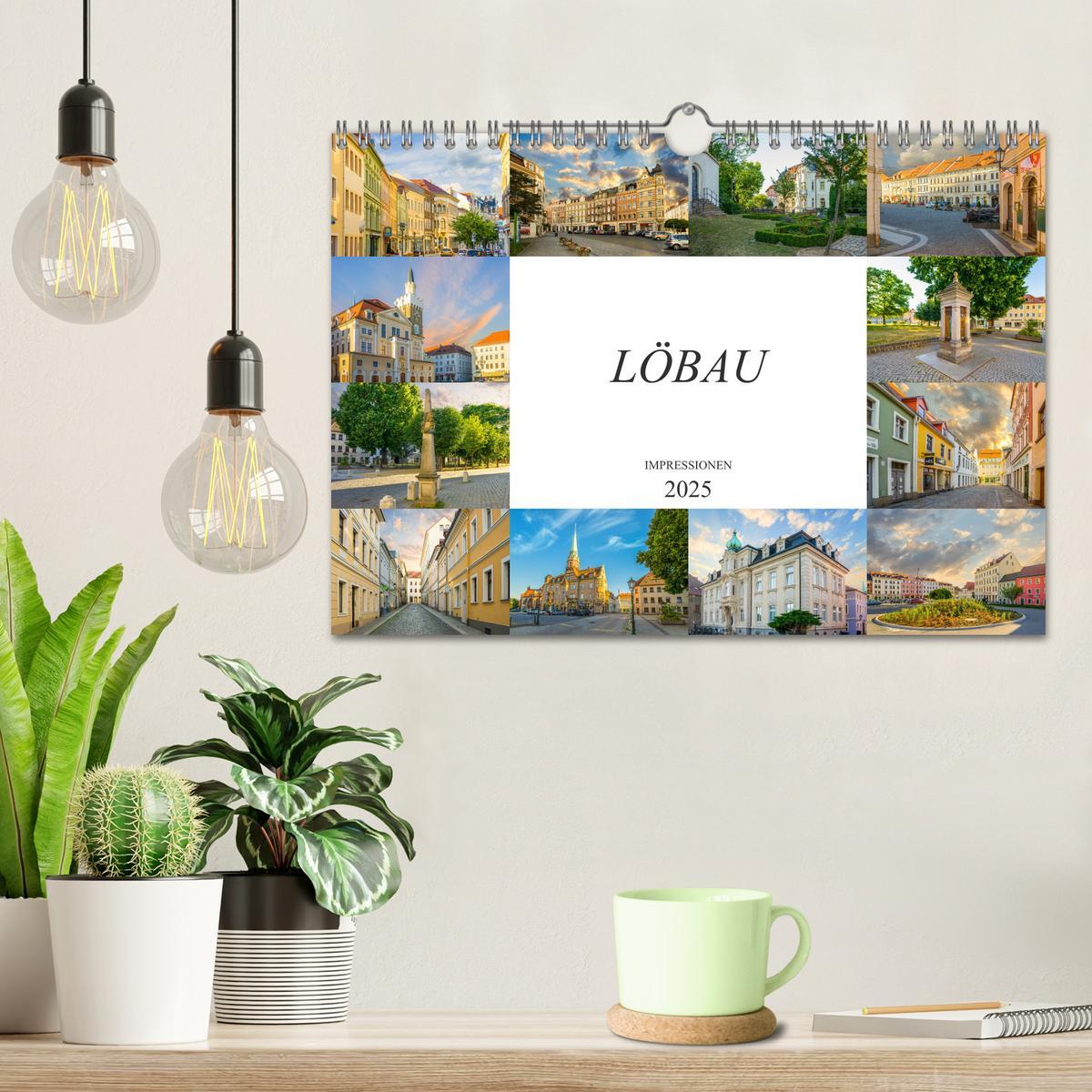 Bild: 9783435310142 | Löbau Impressionen (Wandkalender 2025 DIN A4 quer), CALVENDO...