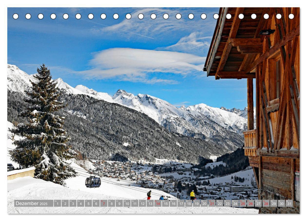 Bild: 9783435159178 | St. Anton am Arlberg (Tischkalender 2025 DIN A5 quer), CALVENDO...