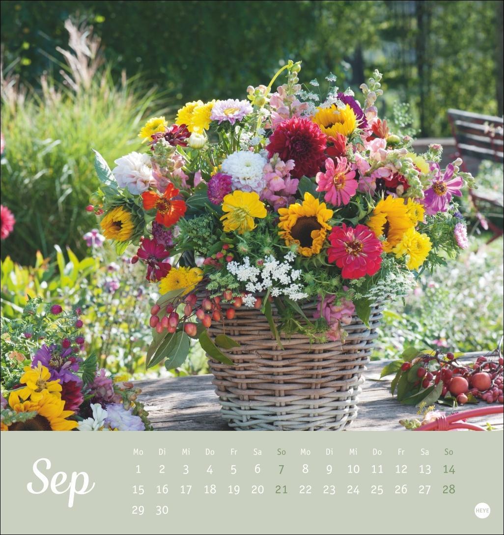 Bild: 9783756406937 | Herzliche Blumengrüße Postkartenkalender 2025 | Heye | Kalender | 2025