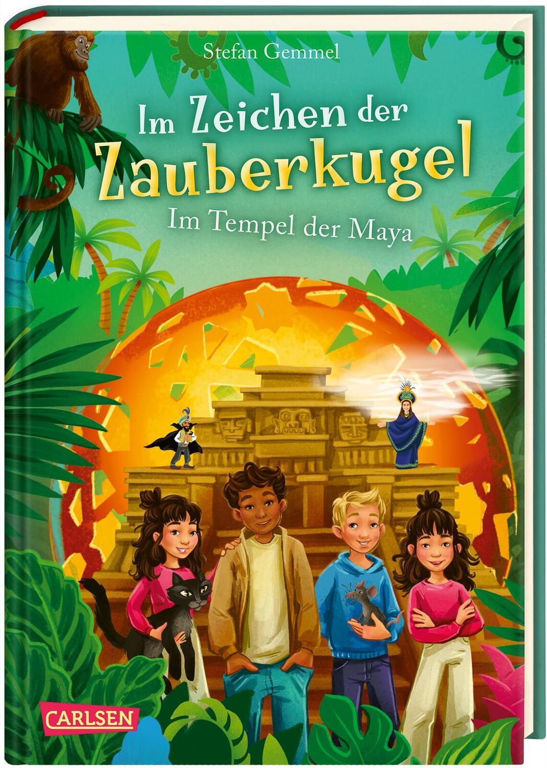 Cover: 9783551651754 | Im Zeichen der Zauberkugel 9: Im Tempel der Maya | Stefan Gemmel