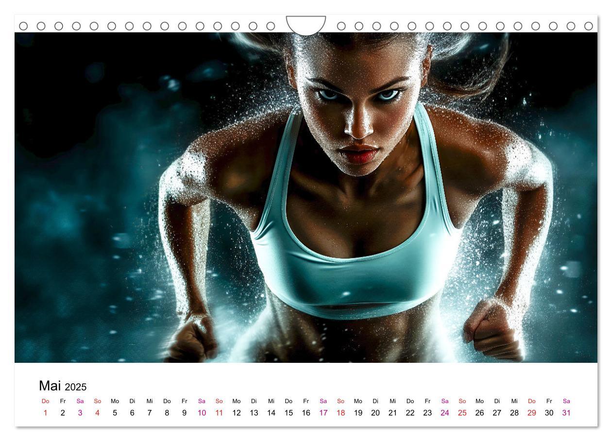 Bild: 9783457185230 | Sport Art (Wandkalender 2025 DIN A4 quer), CALVENDO Monatskalender