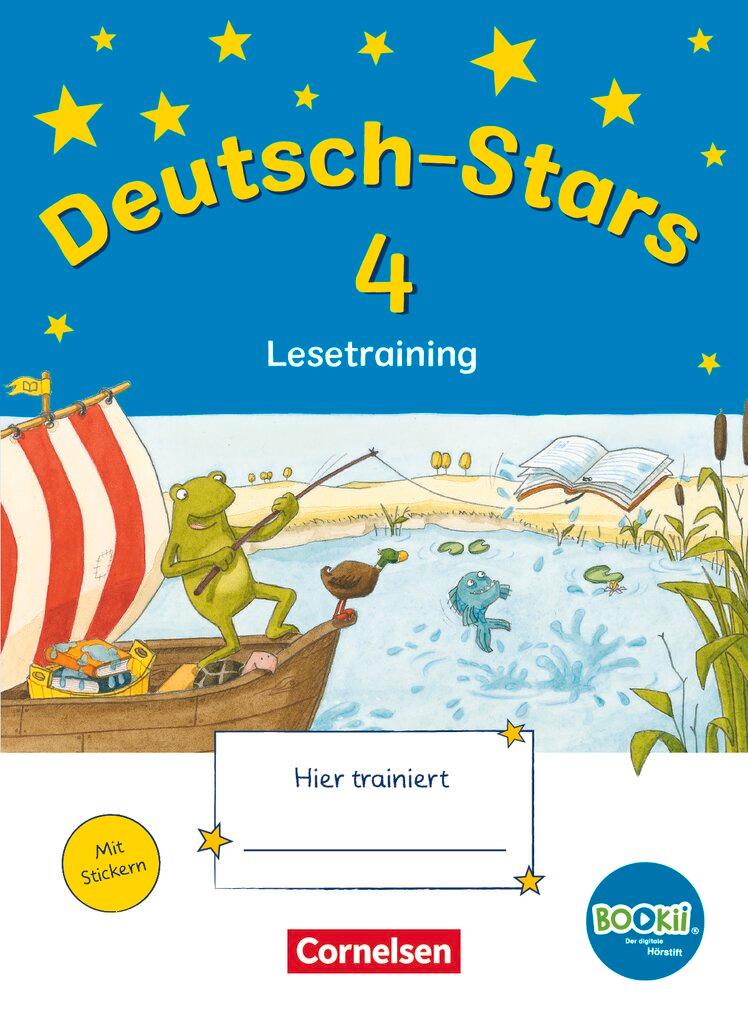 Cover: 9783637017610 | Deutsch-Stars - BOOKii-Ausgabe - 4. Schuljahr. Lesetraining -...