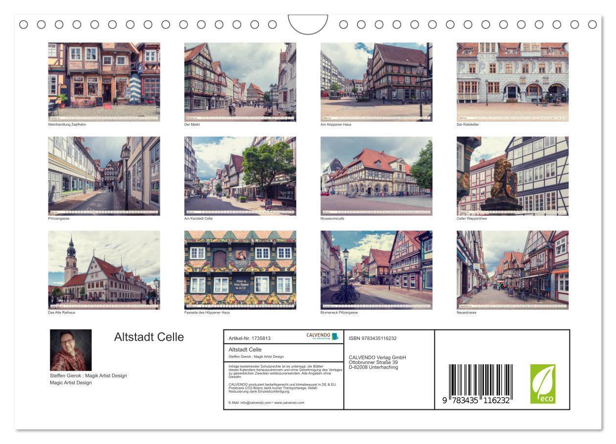 Bild: 9783435116232 | Altstadt Celle (Wandkalender 2025 DIN A4 quer), CALVENDO...