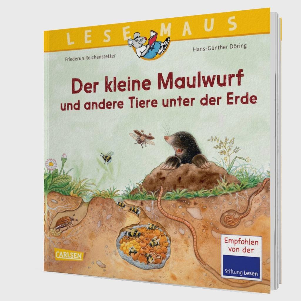 Bild: 9783551083272 | LESEMAUS 178: Der kleine Maulwurf und andere Tiere unter der Erde