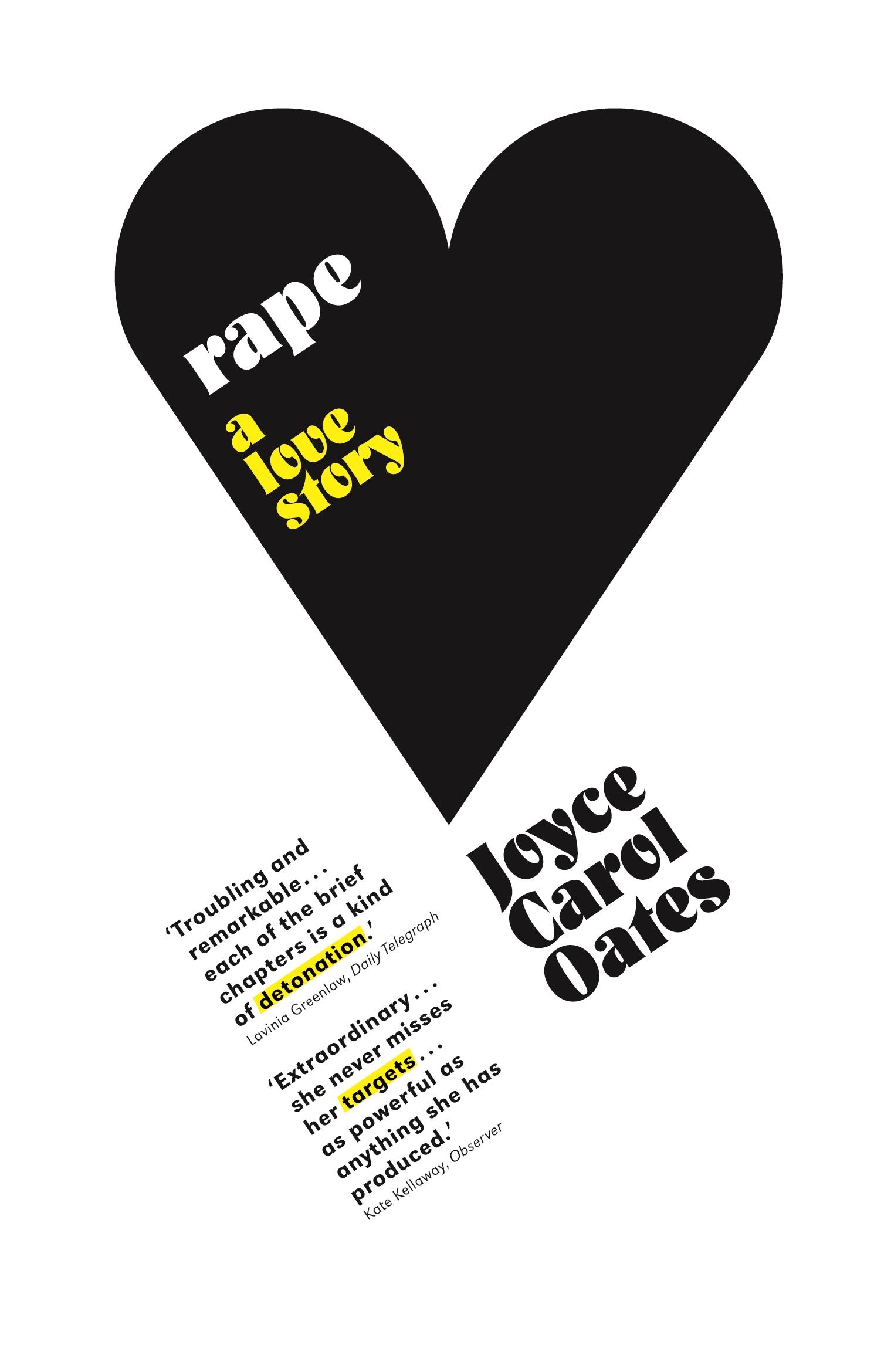 Cover: 9781843544135 | Rape: A Love Story | Joyce Carol Oates | Taschenbuch | 154 S. | 2006