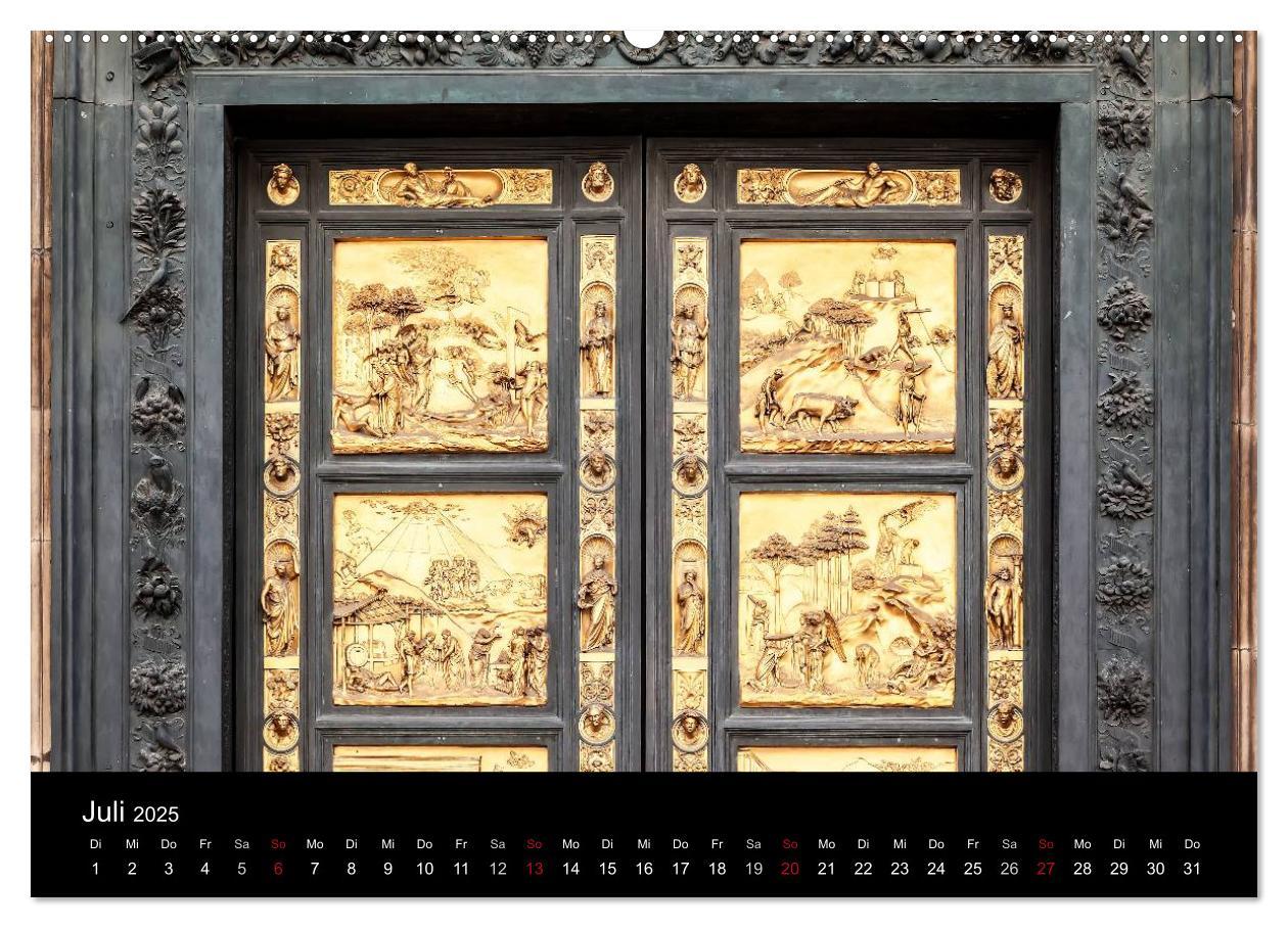 Bild: 9783435721528 | Florenz (Wandkalender 2025 DIN A2 quer), CALVENDO Monatskalender