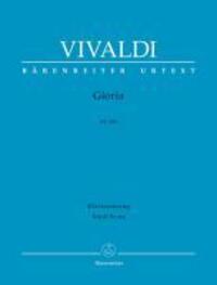 Cover: 9790006538850 | Gloria RV 589 (Vocal Score) | Bärenreiter Urtext | Antonio Vivaldi