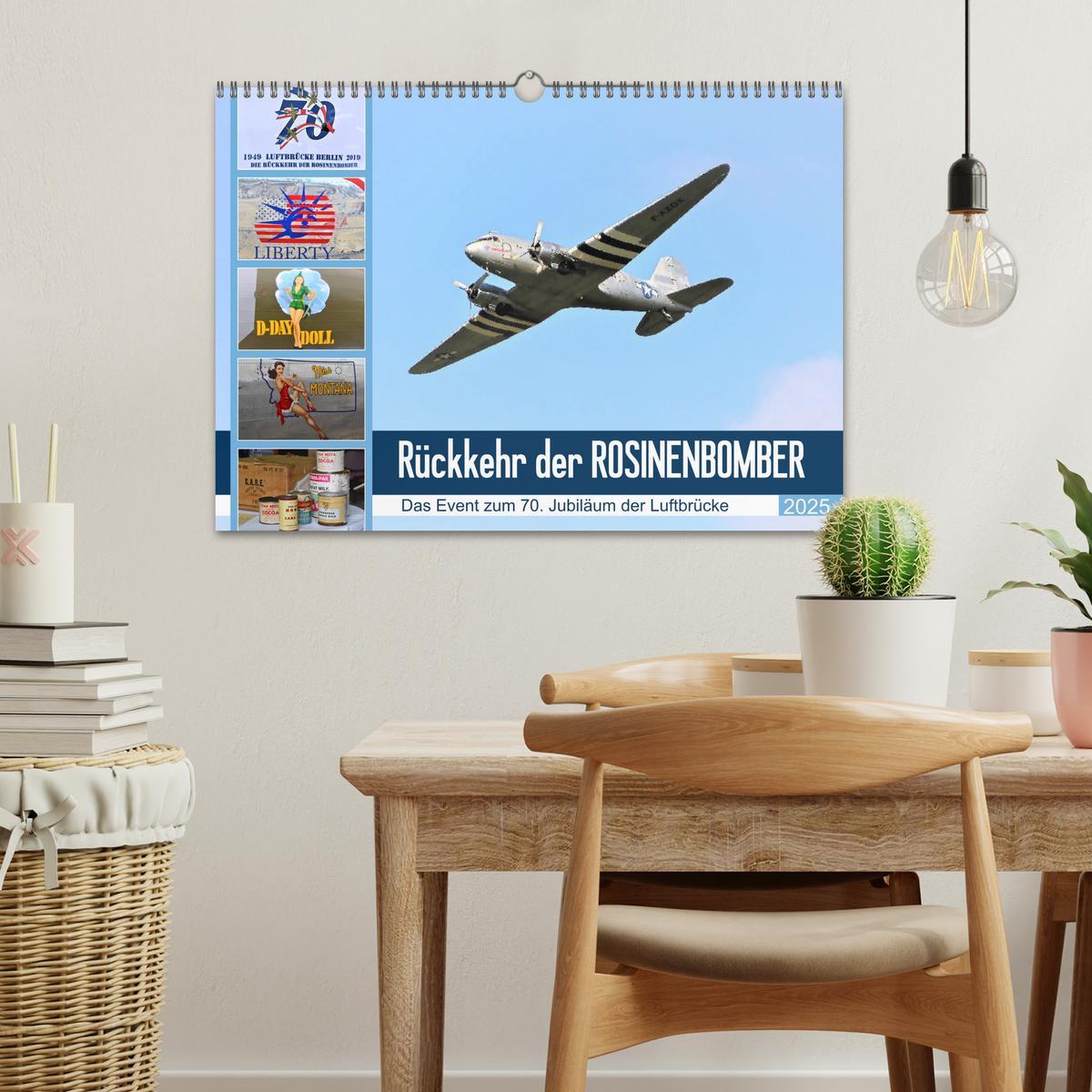 Bild: 9783435216338 | Rückkehr der Rosinenbomber (Wandkalender 2025 DIN A3 quer),...