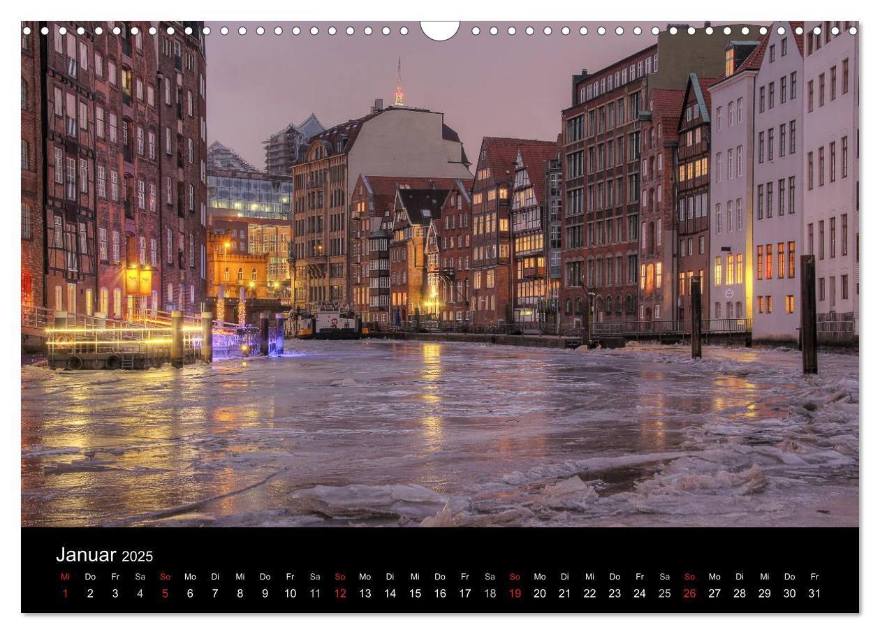 Bild: 9783435759613 | Hamburg (Wandkalender 2025 DIN A3 quer), CALVENDO Monatskalender