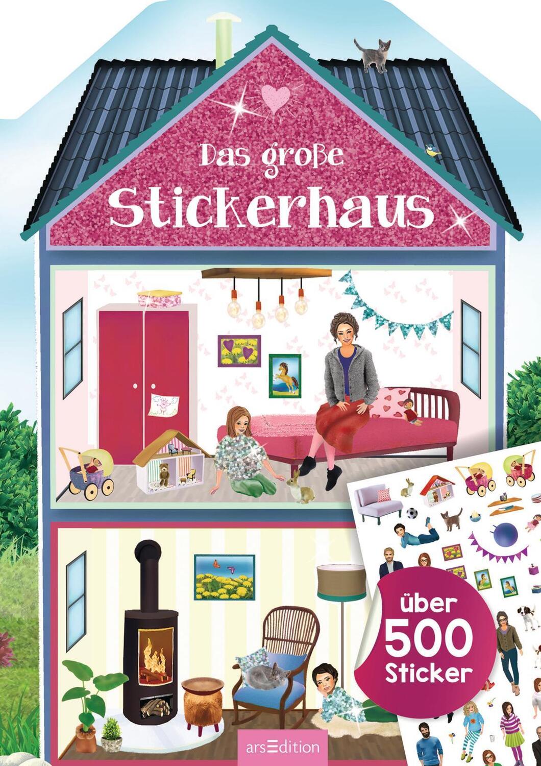 Bild: 9783845836973 | Das große Stickerhaus | Über 500 Sticker | Maja Wagner | Taschenbuch