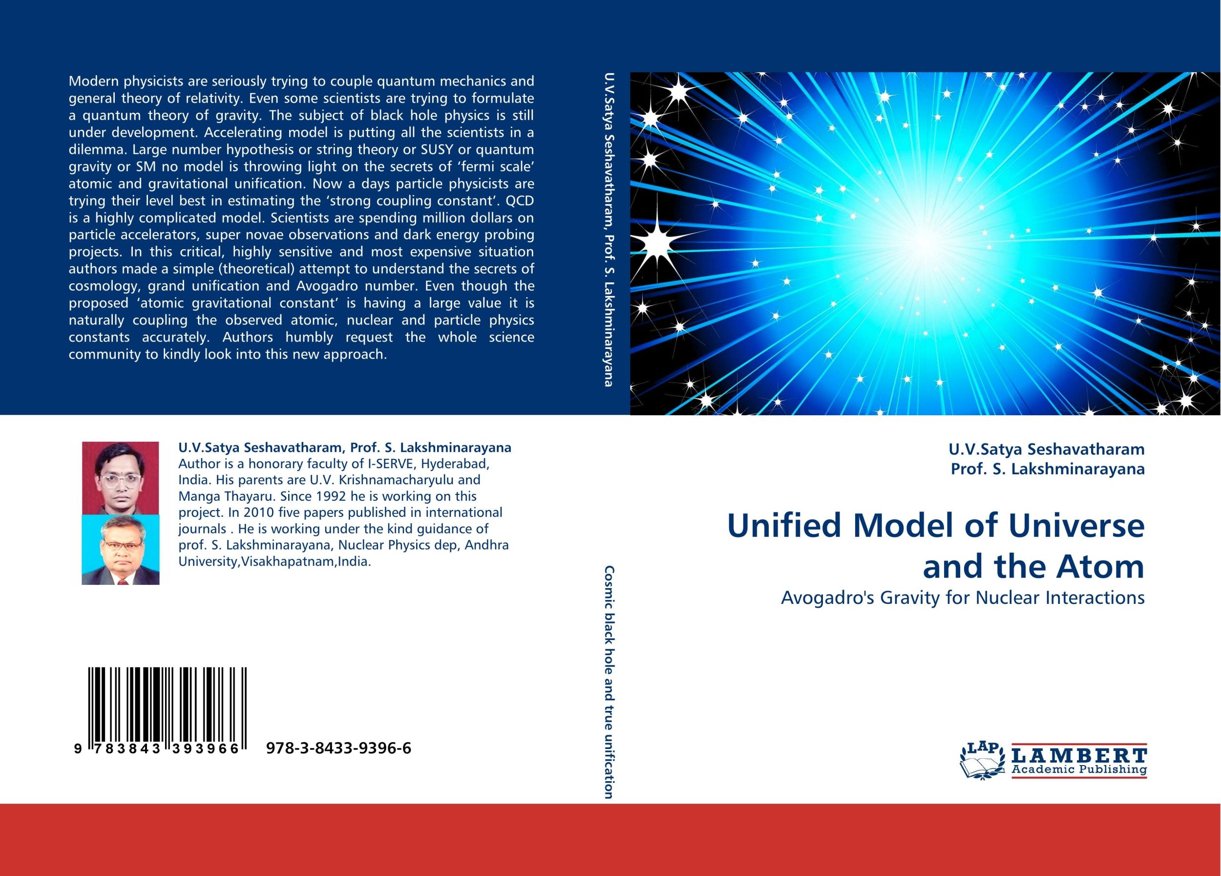 Cover: 9783843393966 | Unified Model of Universe and the Atom | Seshavatharam (u. a.) | Buch