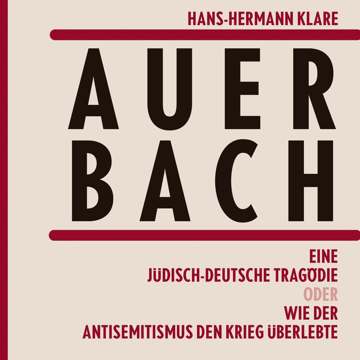 Cover: 9783863525705 | Auerbach | Hans-Hermann Klare | MP3 | Deutsch | 2022 | Hierax Medien