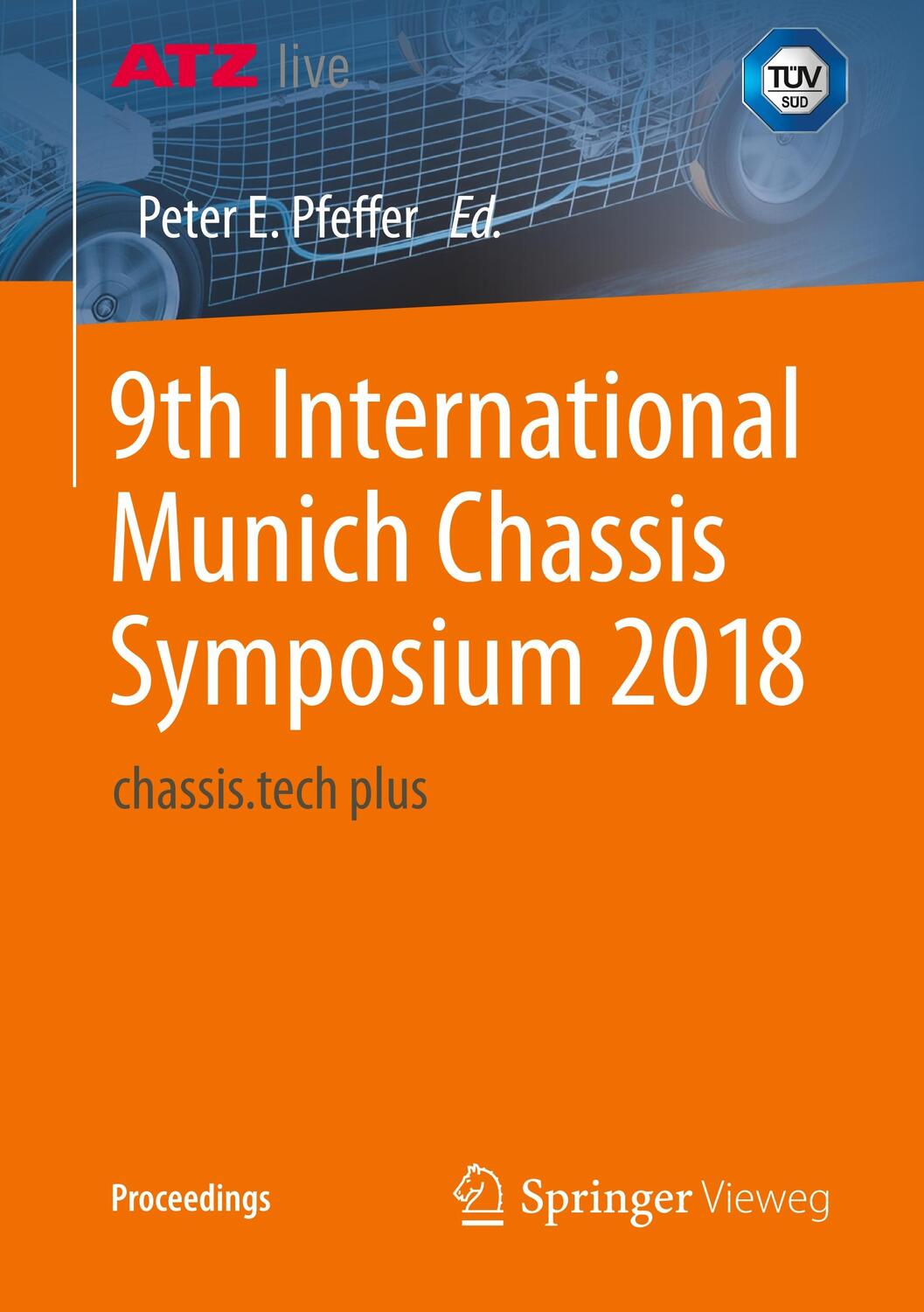 Cover: 9783658220495 | 9th International Munich Chassis Symposium 2018 | chassis.tech plus