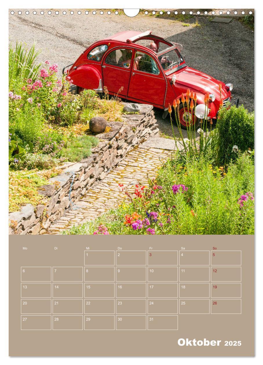 Bild: 9783435955312 | Citroën 2 CV ¿ Flower Power (Wandkalender 2025 DIN A3 hoch),...